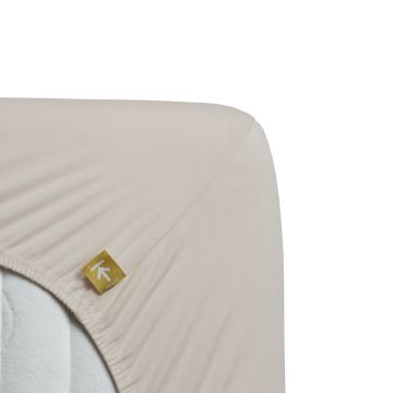 Beddinghouse Topper Spannbettlaken Naturel - Perkal Baumwolle