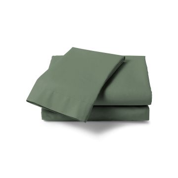Heckettlane Calla-Green Sheet Elementi 100 % Baumwoll-Satin