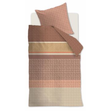 Bettwäsche Rot Baumwolle 135 x 200 cm