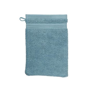 Beddinghouse Waschhandschuh Blau 16 x 22 cm
