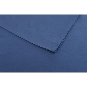 ZoHome Evening-Blue Laken Satinado-Laken aus 100 % Baumwollsatin