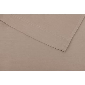 ZoHome Praline-Brown Sheet Satinado-Bettlaken aus 100 % Baumwollsatin