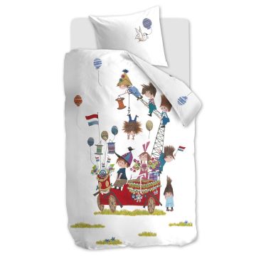 Kinder-Bettwäsche-Set "Fest" von Beddinghouse x Fiep Amsterdam, multi, Baumwolle