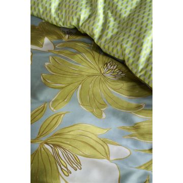 Oilily Dekbedovertrek Melodi Groen 1-persoons 140 x 200/220 cm Oilily Dekbedovertrek Melodi Groen 1-persoons 140 x 200/220 cm