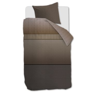 Beddinghouse Dekbedovertrek Bruin 1-persoons 140 x 200/220 cm (0) Beddinghouse Dekbedovertrek Bruin 1-persoons 140 x 200/220 cm (0)