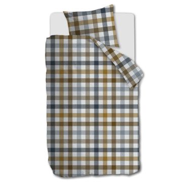 Beddinghouse Dekbedovertrek Sem Blauw 1-persoons 140 x 200/220 cm Beddinghouse Dekbedovertrek Sem Blauw 1-persoons 140 x 200/220 cm