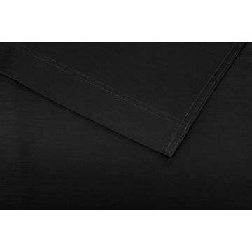 ZoHome Night-Black Sheet Satinado-Bettlaken aus 100 % Baumwollsatin