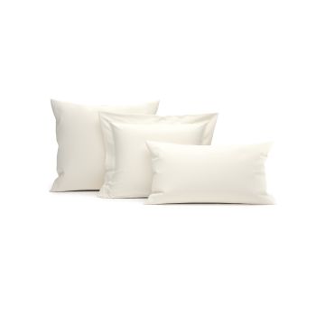 Heckettlane Off-white Kissenbezug Elementi 100 % Baumwoll-Satin Heckettlane Off-white Kissenbezug Elementi 100 % Baumwoll-Satin
