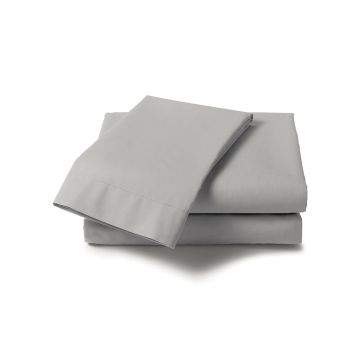 Heckettlane Glacier-Grey Sheet Elementi 100 % Baumwollsatin