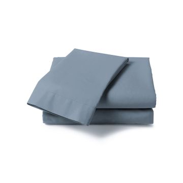 Heckettlane Colonial-Blue Sheet Elementi 100 % Baumwoll-Satin