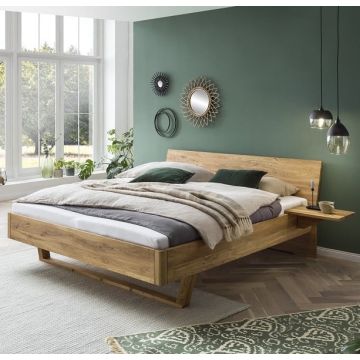 eiken houten bed bb line 300