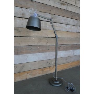 ETH Apulla Stehlampe Grau/Holz