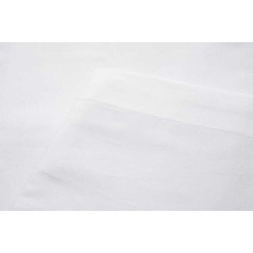 Kayori Shizu Bettlaken - Baumwollperkal - Weiß