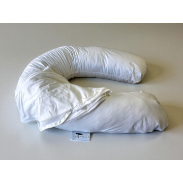 Losse kussensloop t.b.v het voedingskussen Losse kussensloop t.b.v het voedingskussen