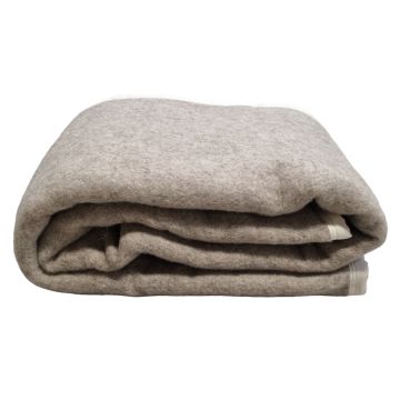 Savanne EcoWool Decke aus 100% reiner Schurwolle