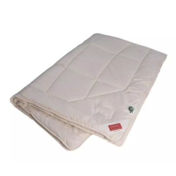 Hefel Bio-Woll-Ganzjahresdecke - 1-Personen 155 x 220 cm Hefel Bio-Woll-Ganzjahresdecke - 1-Personen 155 x 220 cm
