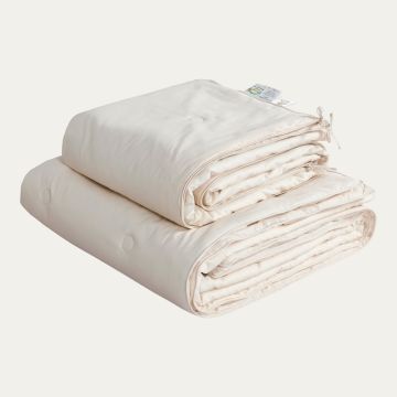 Sichou zijden 4 seizoenen dekbed - BIO Tussah 155 x 220 cm Sichou zijden 4 seizoenen dekbed - BIO Tussah 155 x 220 cm