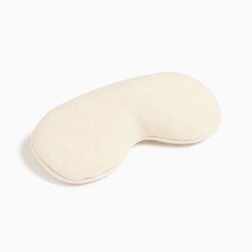 Augenmaske aus Merinowolle und Lavendel Augenmaske aus Merinowolle und Lavendel